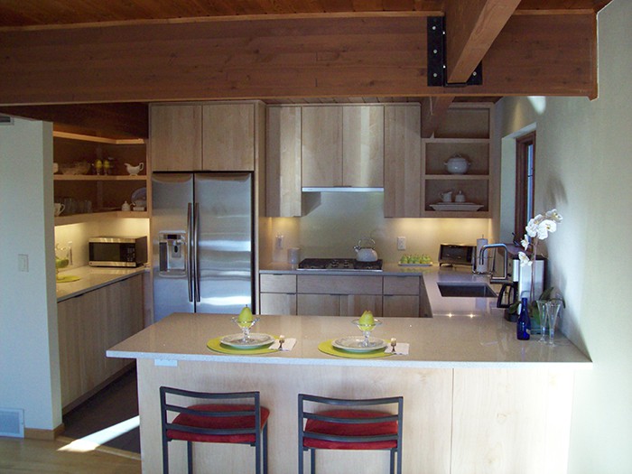 Contemporary style custom kitchen Contemporary style custom kitchen