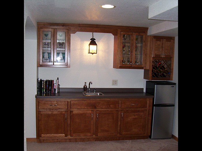 Custom wet bar custom wet bar